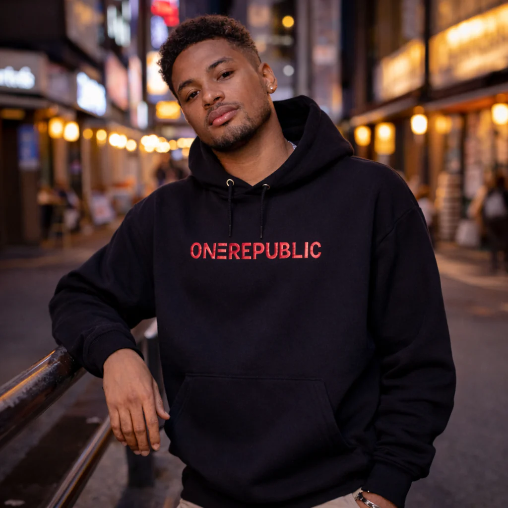 Heavyweight Embroidered Logo Hoodie - Image 3