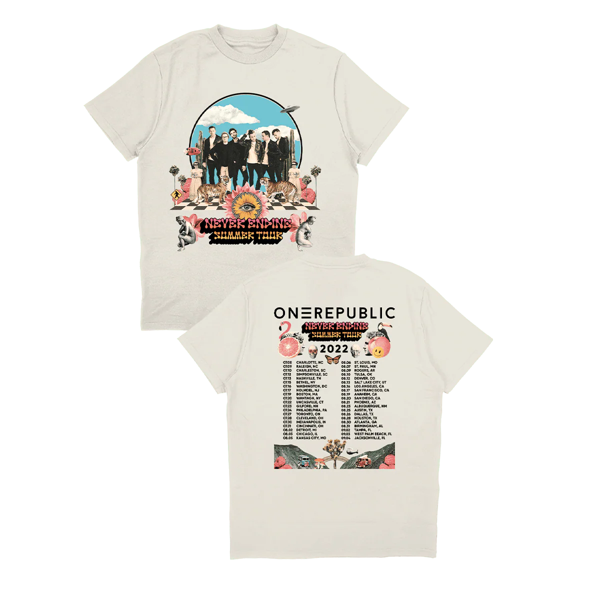 NEVER ENDING SUMMER - TOUR TEE - Image 3